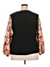 Shein Curve Black 3/4 Sleeve Blouse Size 2XL - photo 2
