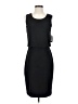 Nine West Solid Black Cocktail Dress Size 2 - photo 1