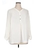 JM Collection 100% Polyester Ivory 3/4 Sleeve Blouse Size 1X - photo 1