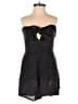 By Anthropologie 100% Cotton Houndstooth Black Gray Romper Size S - photo 1
