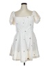 Francesca's Hearts White Casual Dress Size XL - photo 1