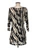 Geri C. Animal Print Black Casual Dress Size M - photo 2