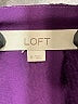 Ann Taylor LOFT 100% Polyester Purple Long Sleeve Blouse Size M - photo 7