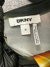 DKNY Color Block Black Short Sleeve Blouse Size M - photo 7