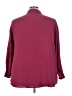 Fred David 100% Polyester Solid Burgundy 3/4 Sleeve Blouse Size 3X - photo 2
