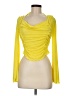Shein Yellow Long Sleeve Top Size M - photo 1