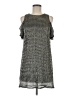 Sweet Rain Metallic Silver Cocktail Dress Size M - photo 1