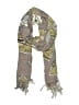 Look 100% Cotton Gray Brown Scarf One size - photo 1