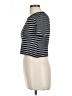 Assorted Brands Stripes Black Short Sleeve Turtleneck Size L - photo 5