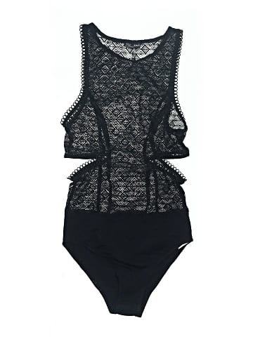 Zara W&B Collection Swimsuit Cover Up (view 1)