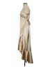 Birdy Grey Metallic Tan Cocktail Dress Size S - photo 5
