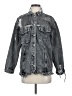 Missguided Gray Denim Jacket Size 2 - photo 1