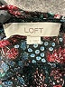 Ann Taylor LOFT 100% Polyester Black Short Sleeve Blouse Size S - photo 7