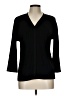 DKNY 100% Rayon Black Cardigan Size L - photo 1
