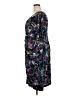 Connected Apparel Print Purple Cocktail Dress Size 20 - photo 5