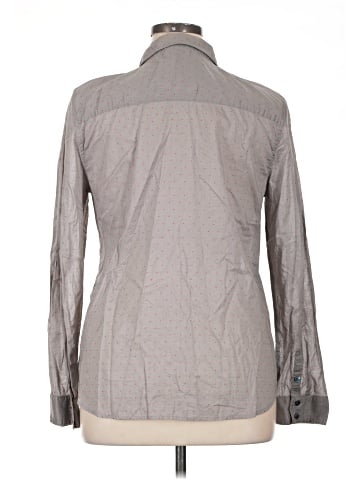 Halogen Long Sleeve Button-Down Shirt (view 2)