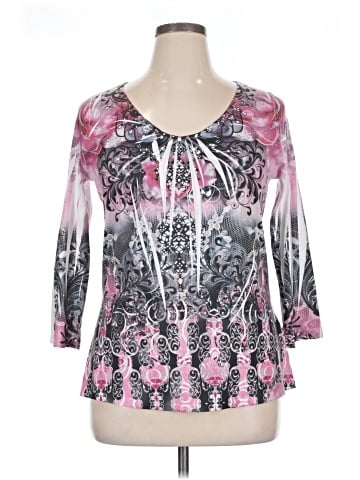DressBarn 3/4 Sleeve T-Shirt (view 1)