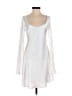 Saints + Secrets 100% Polyester White Casual Dress Size S - photo 1