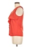Deletta Orange Sleeveless Blouse Size M - photo 5