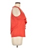 Deletta Orange Sleeveless Blouse Size M - photo 4