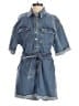 Topshop 100% Cotton Blue Romper Size 4 - photo 1
