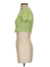 Shein Green Short Sleeve Turtleneck Size 4 - photo 5