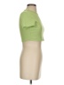 Shein Green Short Sleeve Turtleneck Size 4 - photo 4