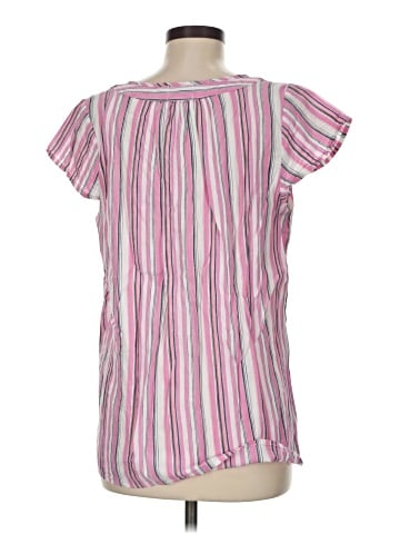 St. John's Bay Short Sleeve Blouse (view 2)