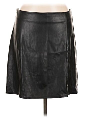 Old Navy Faux Leather Skirt (view 1)