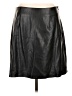 Old Navy 100% Polyester Black Faux Leather Skirt Size L - photo 2