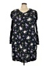 Lularoe Floral Black Casual Dress Size 3X - photo 1