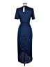 Assorted Brands 100% Polyester Blue Casual Dress Size M - photo 2