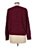 Divided by H&M Animal Print Burgundy Pullover Sweater Size M - photo 2