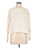 Rae Dunn Ivory Pullover Sweater Size L - photo 1