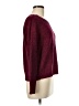 Divided by H&M Animal Print Burgundy Pullover Sweater Size M - photo 4