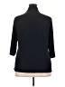 Liz McCoy Black 3/4 Sleeve Blouse Size 2X - photo 2
