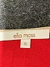Ella Moss 100% Rayon Red 3/4 Sleeve Blouse Size S - photo 7