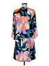 Hermoza Print Purple Casual Dress Size M - photo 2