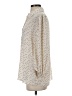 Max Studio 100% Polyester Polka Dots Ivory Long Sleeve Blouse Size S - photo 5