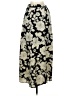 Assorted Brands 100% Recycled Polyester Floral Black Casual Skirt Size S - photo 1