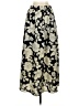 Assorted Brands 100% Recycled Polyester Floral Black Casual Skirt Size S - photo 2