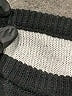 Unbranded 100% Polyester Print Black Pullover Sweater Size M - photo 7