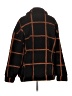 Express 100% Polyester Plaid Brown Black Coat Size Med - Lg - photo 2