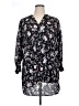 Torrid Floral Black 3/4 Sleeve Blouse Size 1X Plus (1) - photo 1