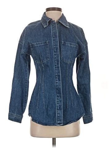 Torn by Ronny Kobo Denim Jacket (view 1)