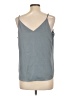 Express 100% Polyester Gray Blue Sleeveless Top Size L - photo 2