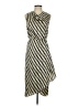 Shein 100% Polyester Chevron-herringbone Gray Casual Dress Size 4 - photo 1