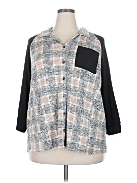 C Established 1946 3/4 Sleeve Button Down Shirt