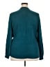Chico's Teal Long Sleeve Blouse Size XXL (4) - photo 2
