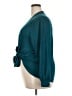 Chico's Teal Long Sleeve Blouse Size XXL (4) - photo 5